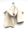 WOOL BLEND SCARF - wint black